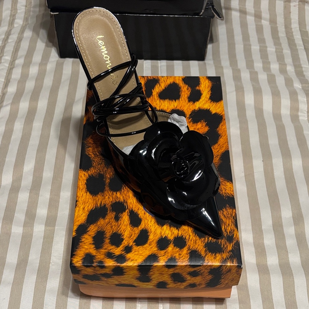 Lemonade Heel Style Florance Color Black